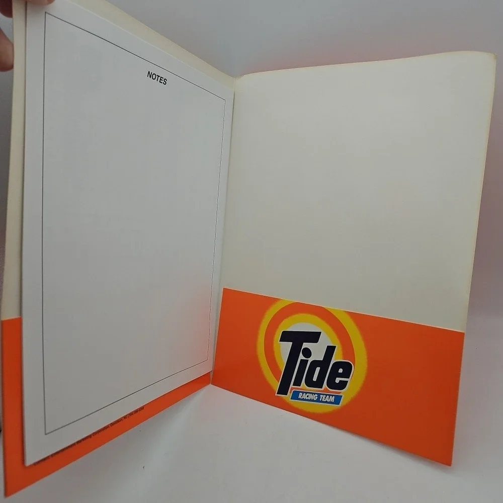 Vintage Nascar Press Kit Tide Racing Team Ricky Rudd Media Guide #10‎ Bill Ingle